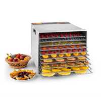 Fruit Jerky Steel 10 Automat do suszenia Dehydrator 1000W Ai202