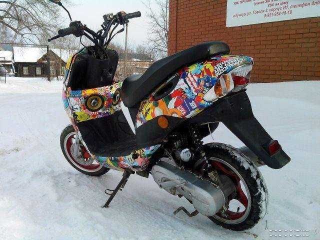 Наклейки стикеры на мото мопед стант корч Yamaha Artistic Honda Dio