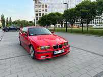BMW Seria 3 BMW E36 328i coupe Hellrot odbudowana