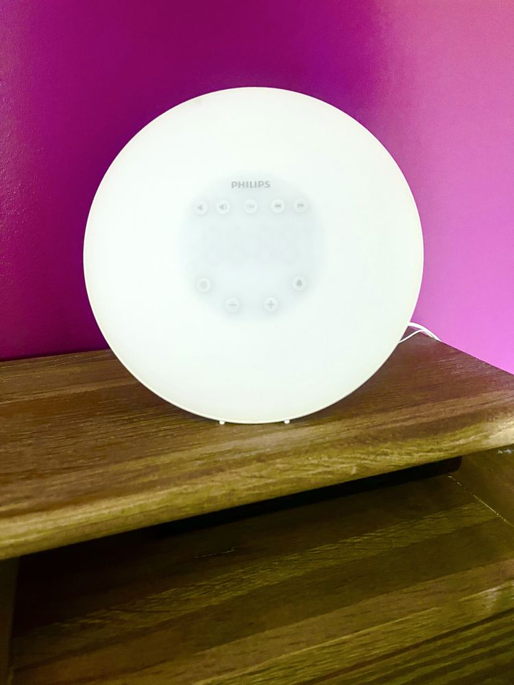 budzik radio lampka nocna Philips Wake-Up symulacja wschodu słońca