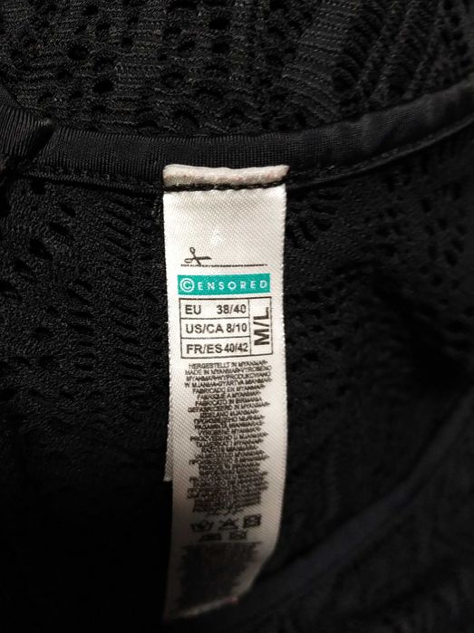 Чорне,мереживне парео,пляжна накидка 46-48 р