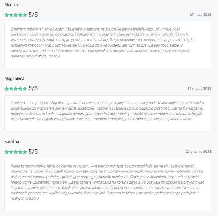 Lekcje Business English z wymagającą nauczycielką. Teams, FV