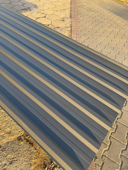 PROMOCJA ! Blacha trapezowa RAL 9007! Na wymiar, szybka realizacja!