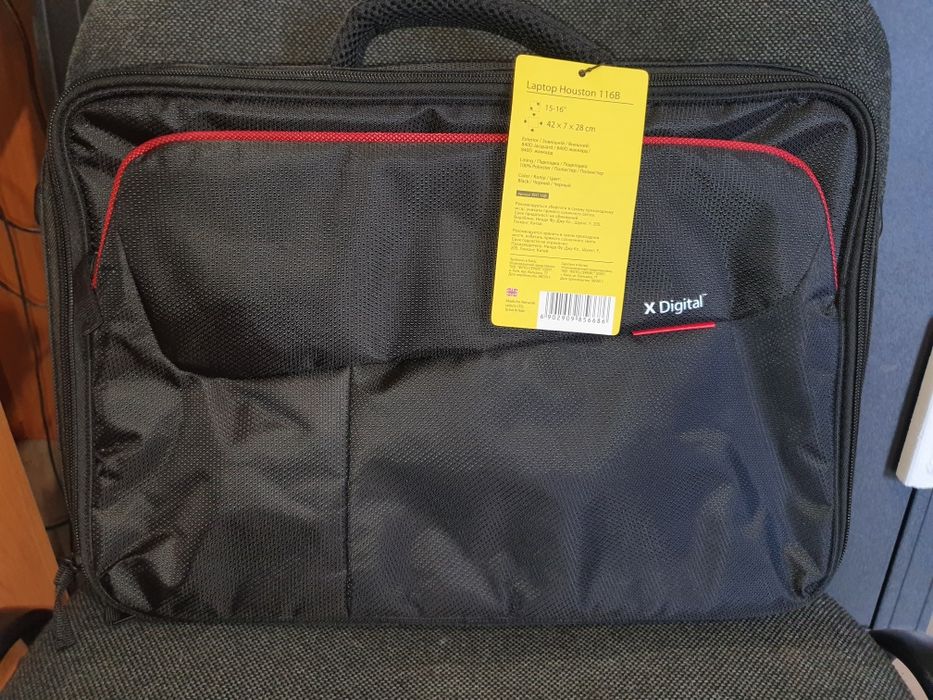 Сумка для ноутбука X-Digital Houston 116 16'' Black