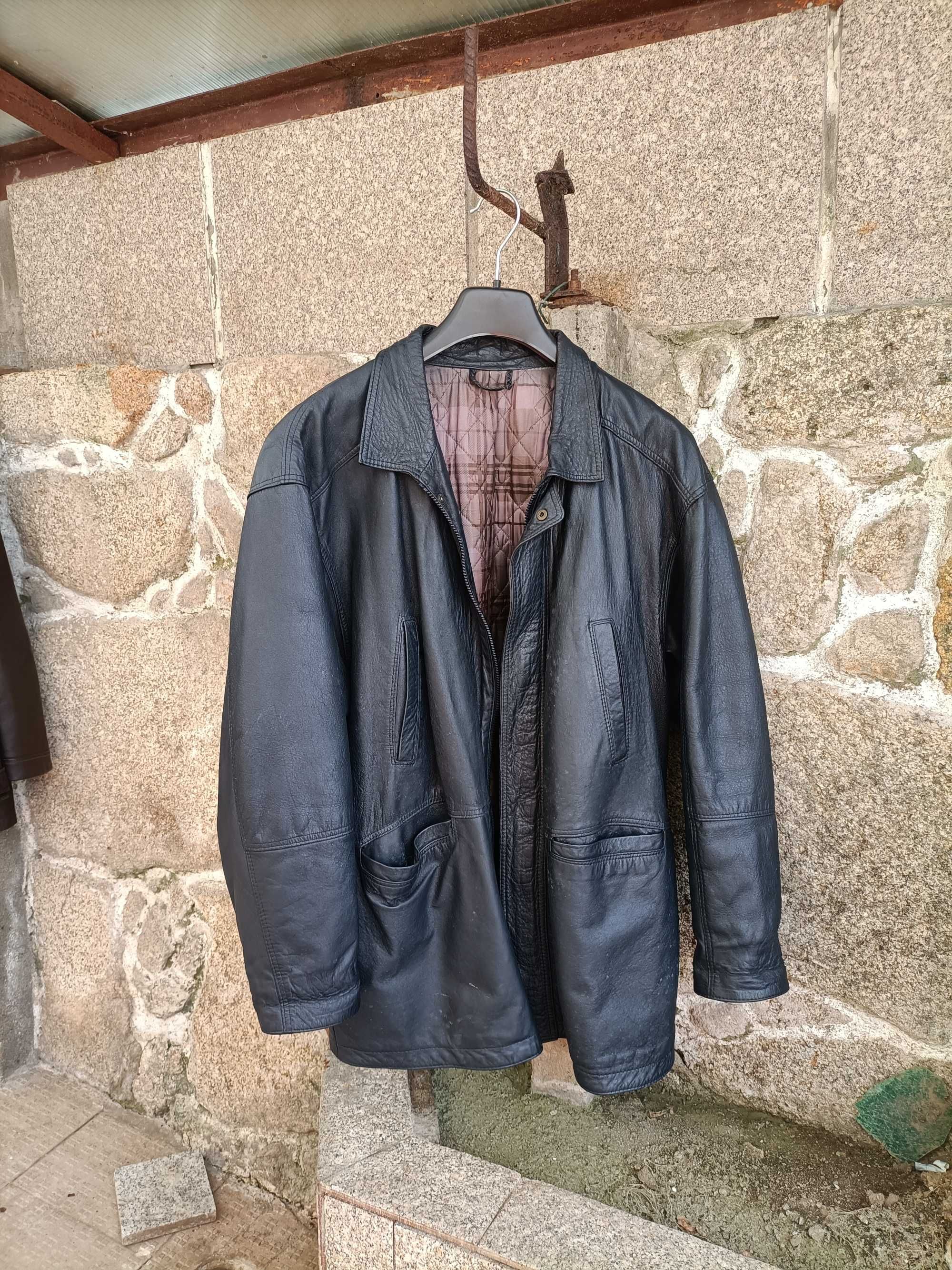 Parka em pele usada