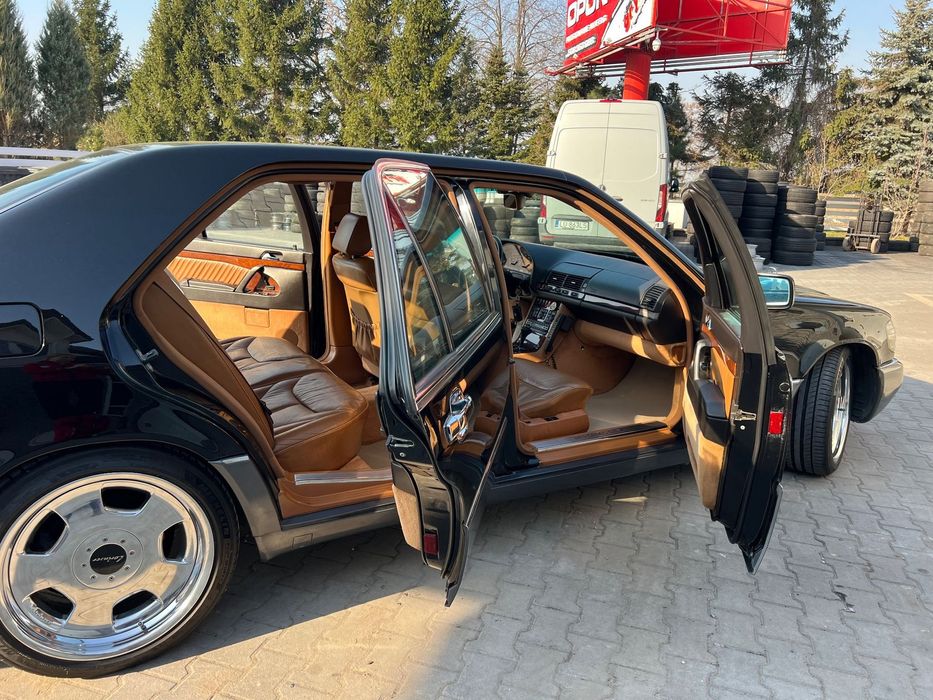 Mercedes-Benz Klasa S Piękny klasyk doinwestowany Mercedes klasy S