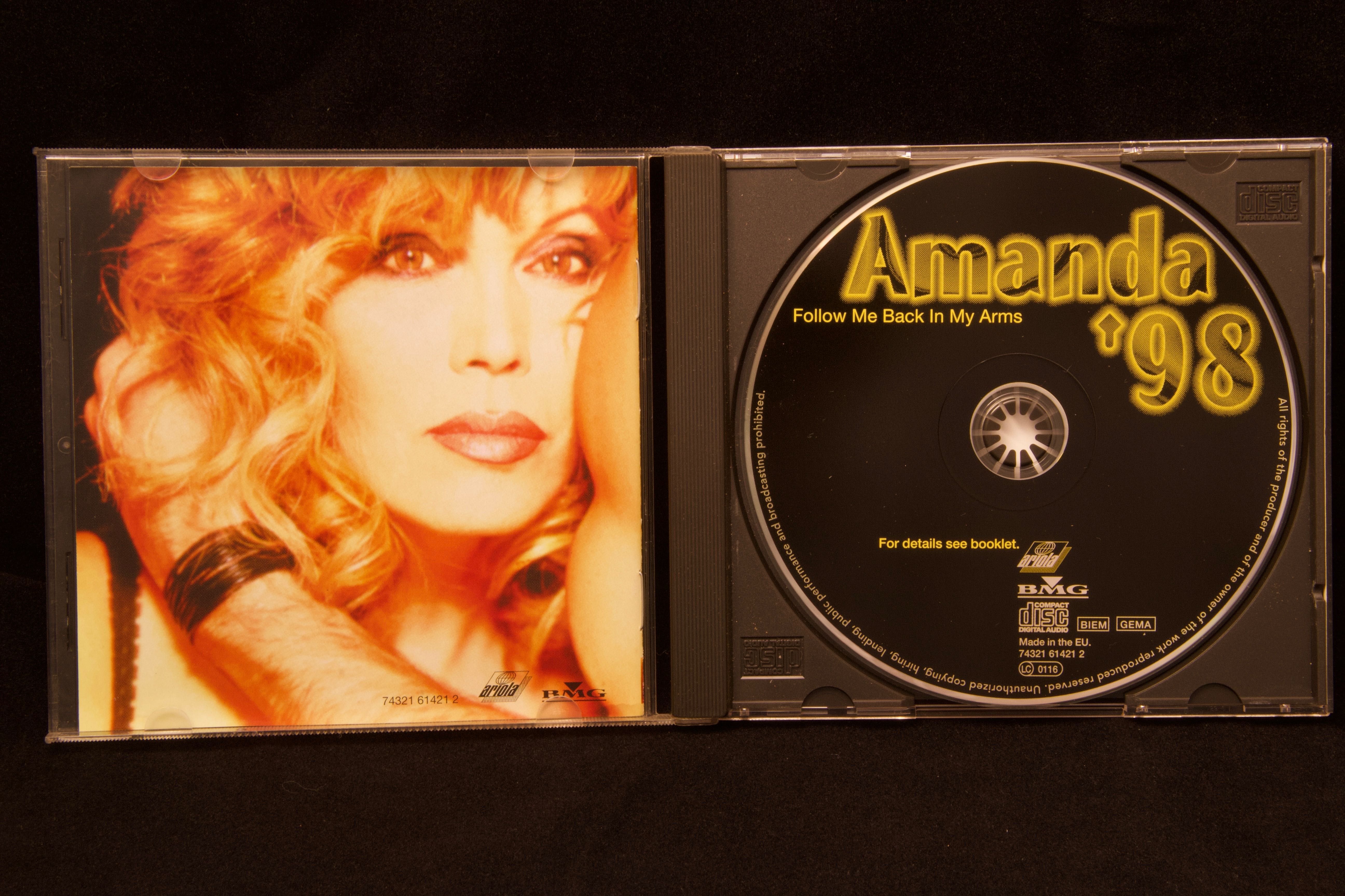 CD Amanda 98 - Follow Me Back In My Arms (wydanie 1998r)