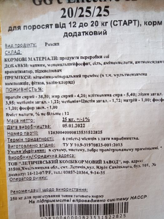 Поросята від 10 кг старт