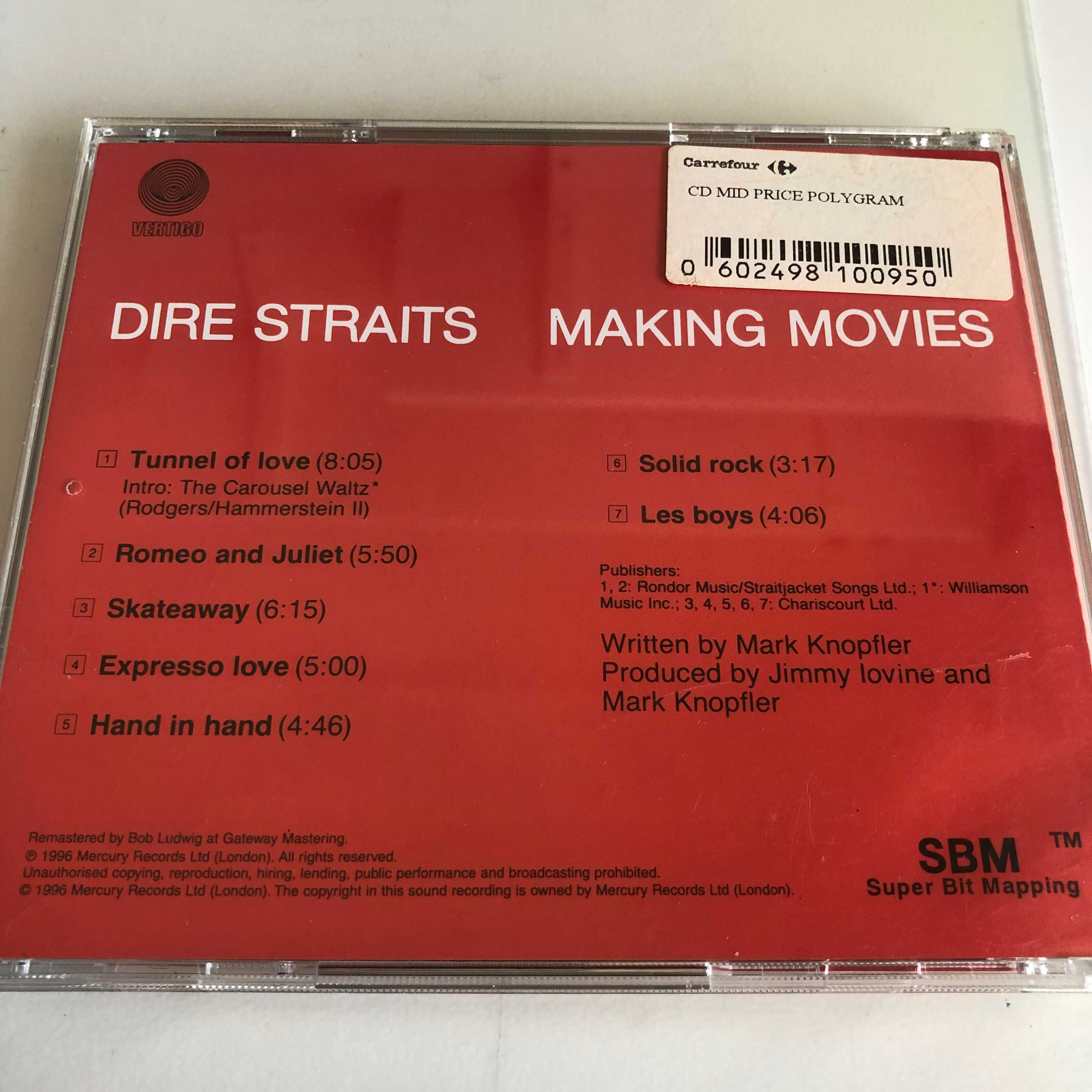 Dire Straits CD original Making Movies