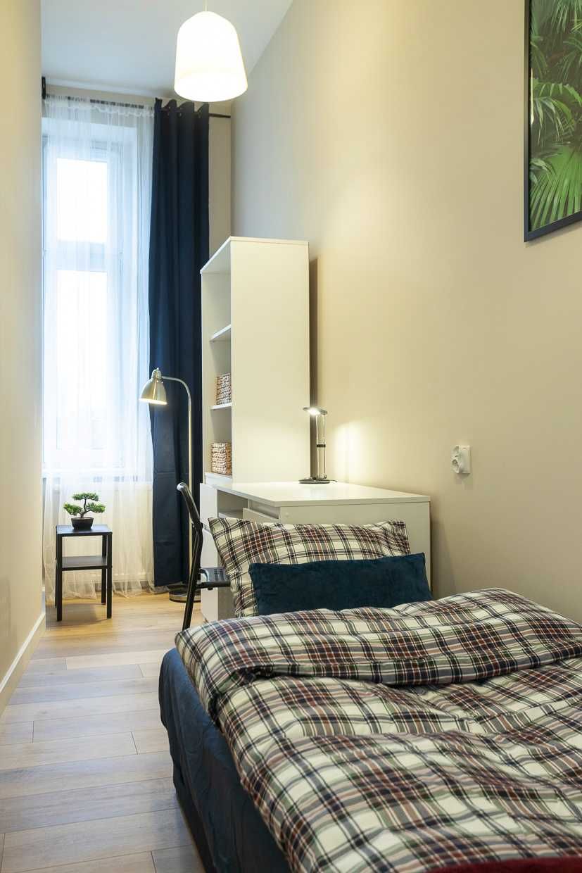 High-Standard Single Rooms in Central Wrocław