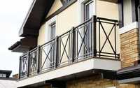 Bramy ogrodzenia balustrady