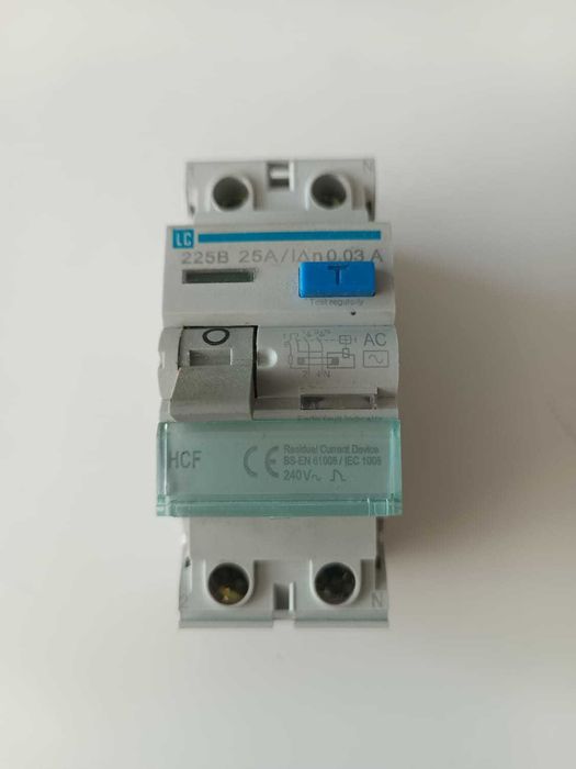 Wyłącznik różnicowoprądowy LC 2P 25A 0,03A typ AC Różnicówka