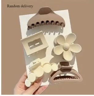 Зажими, заколки для волосся, набором та окремо