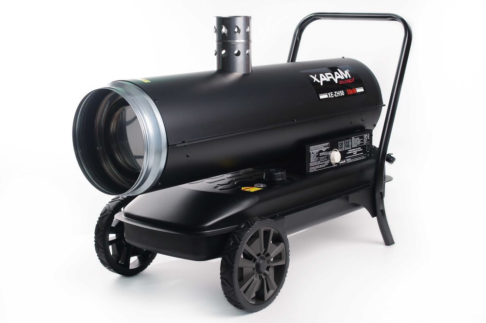 Nagrzewnica olejowa XARAM Energy XE-ZH50 moc 50kW odprowadzenie spalin
