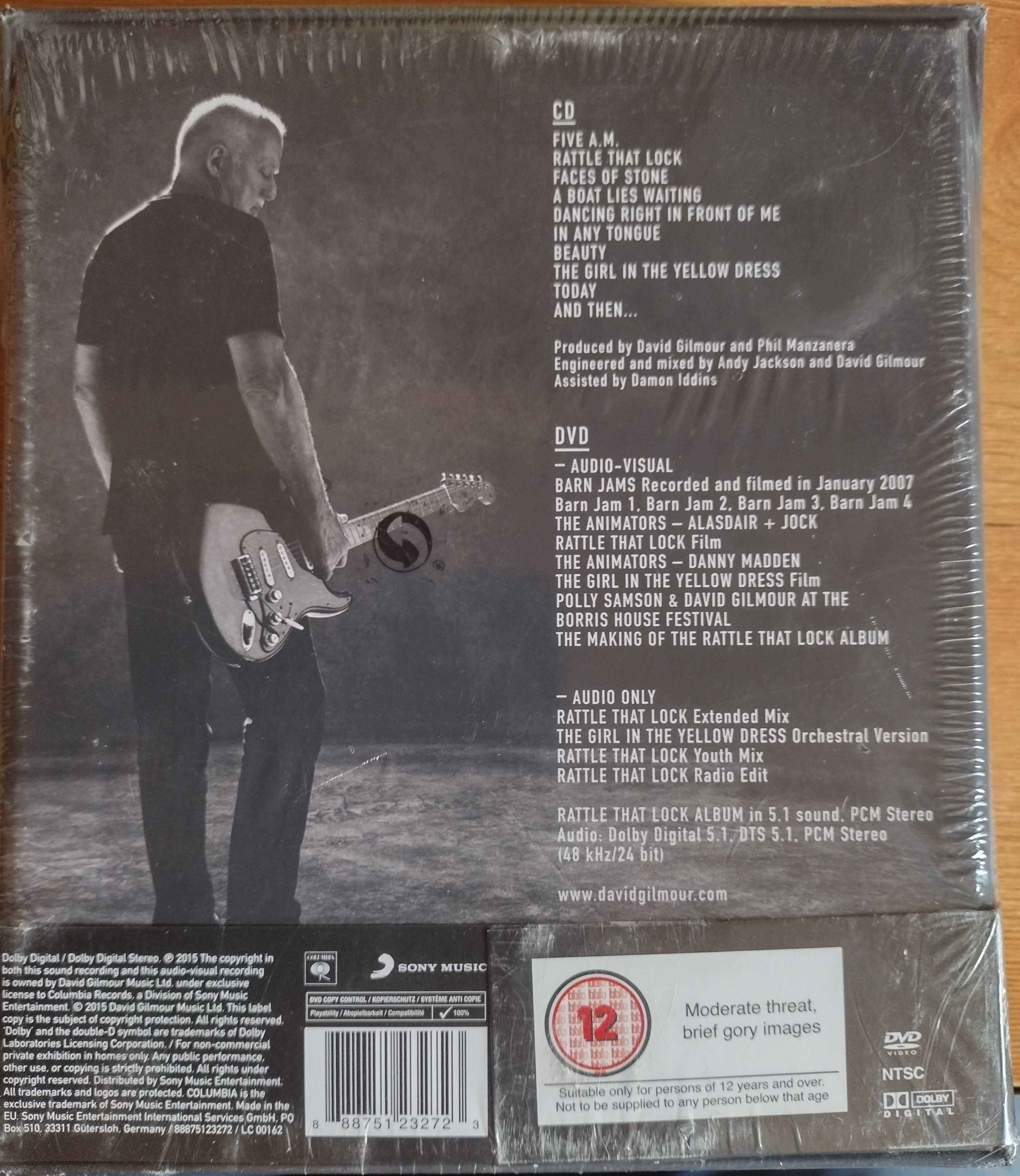 David Gilmour Rattle That Lock płyta CD i DVD nowa