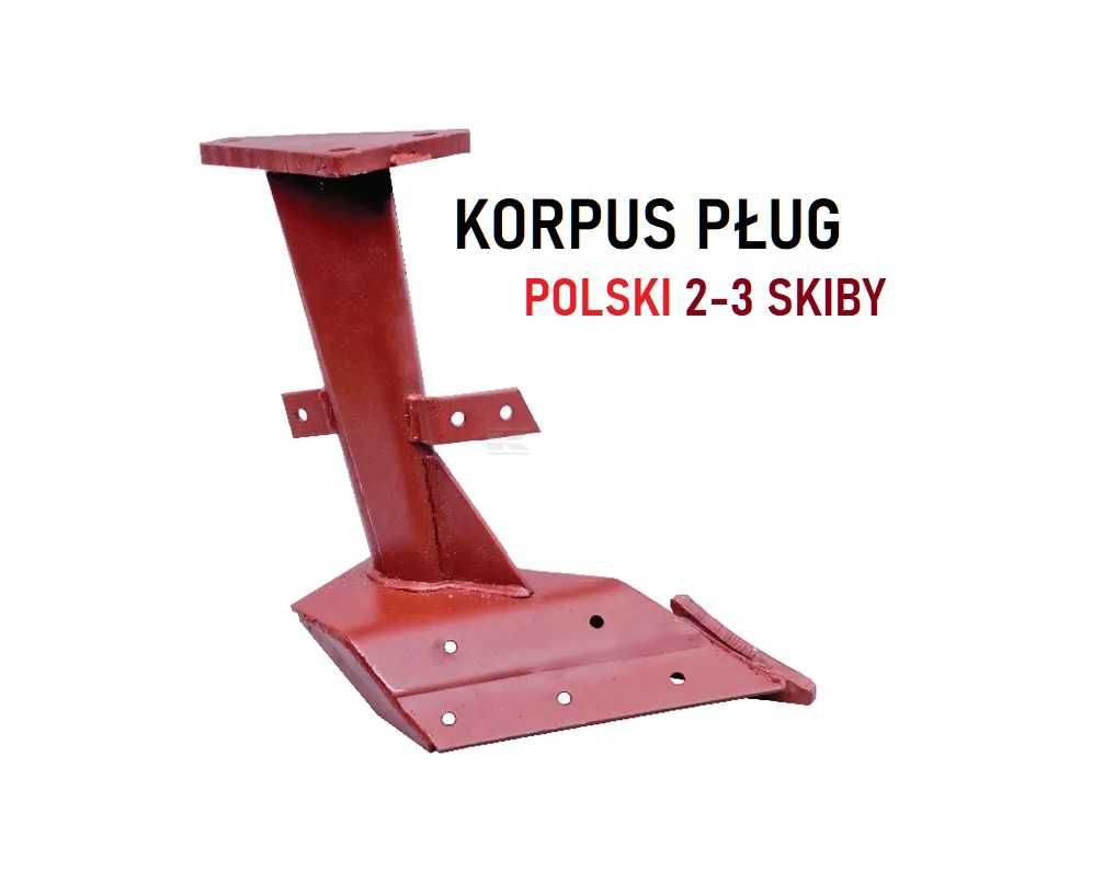 KORPUS-Słupica Pług UNIA Polski 2-3 skibowy Nowy