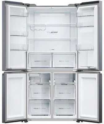 Lodówka HAIER HCR5919EHMB Side 190cm Kostkarka Dystrybutor wody