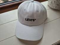 Czapka z daszkiem Biała Levi's