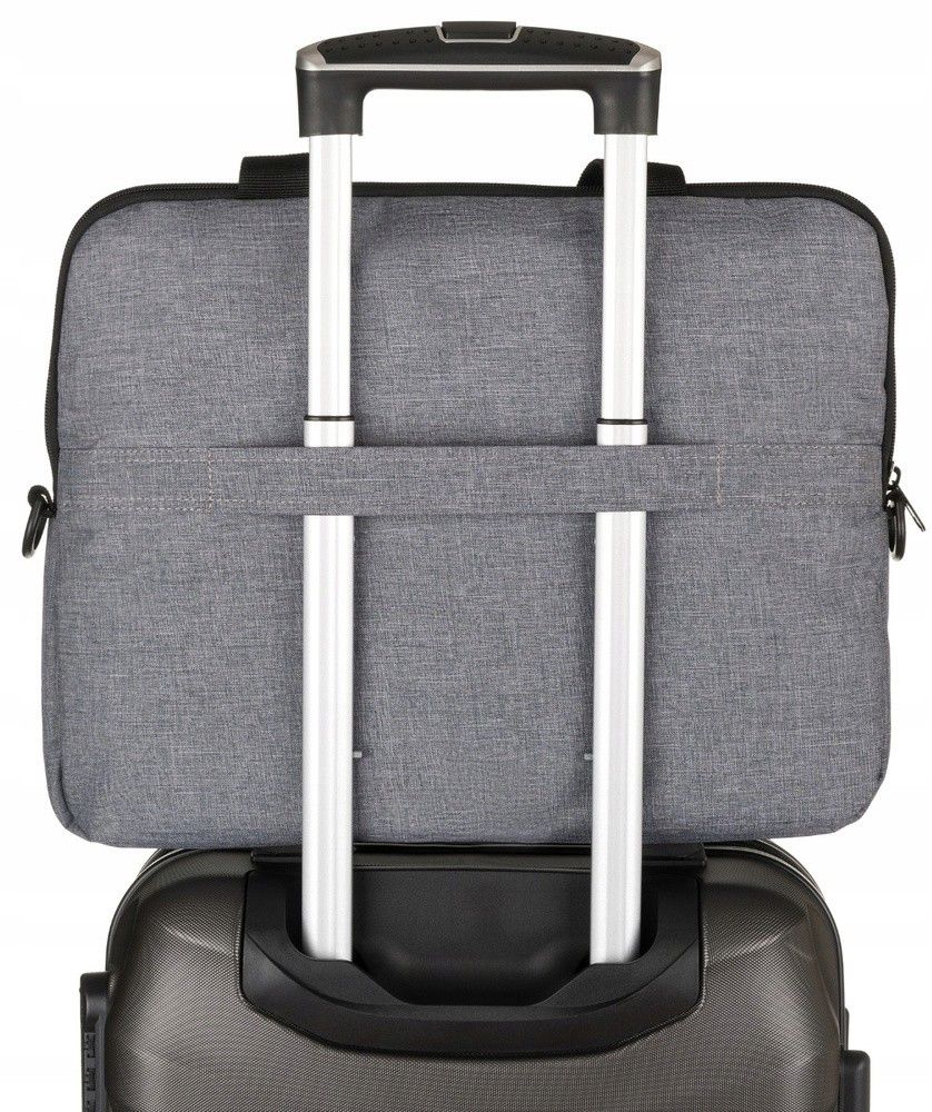 torba na laptopa z wytrzymałego poliestru - peterson