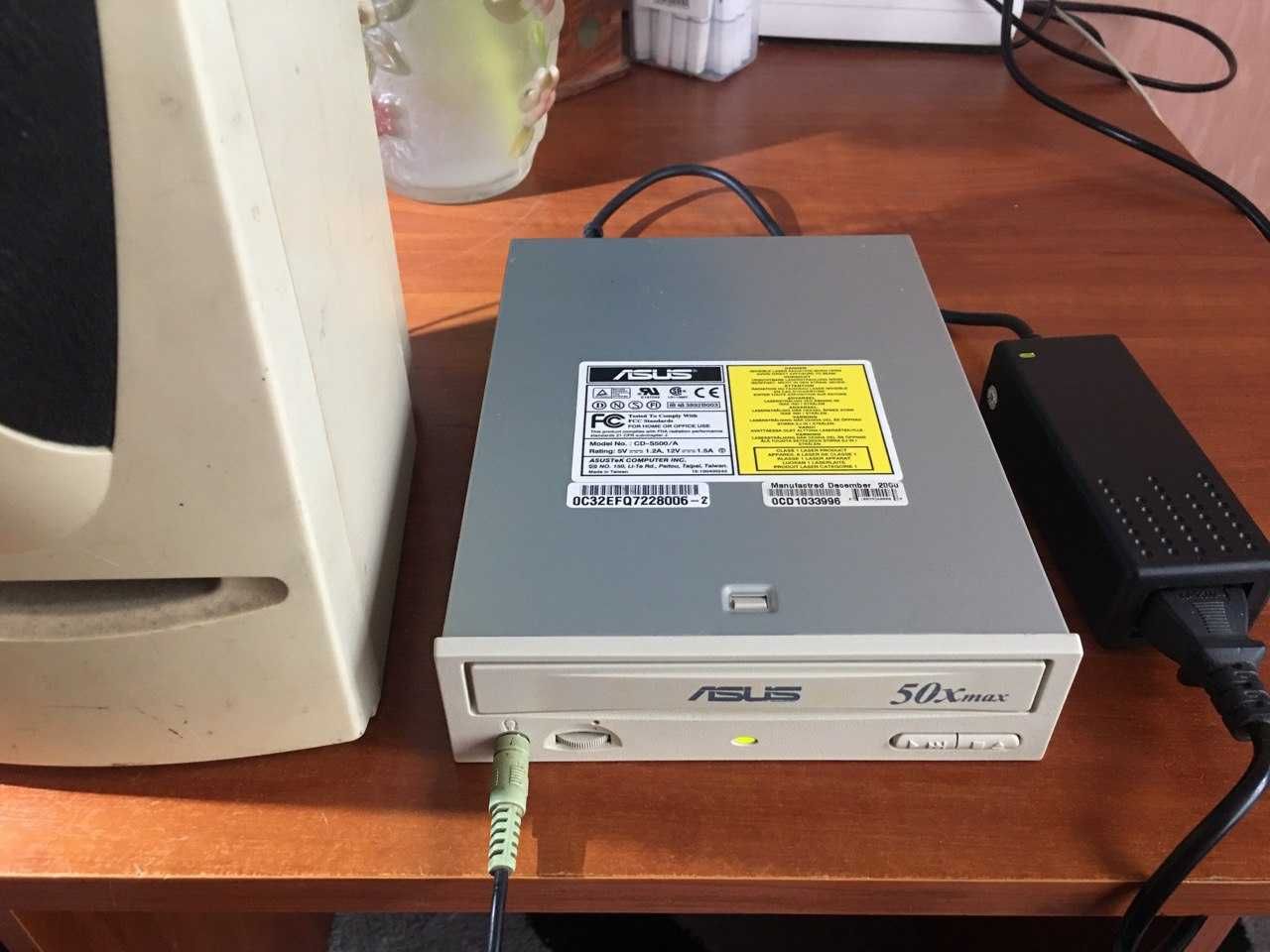 CD-Rom ASUS S500/A 50x как проигрыватель CD дисков