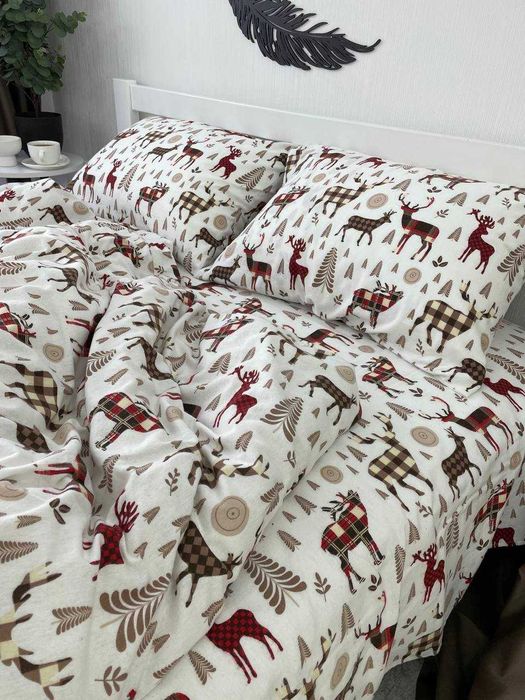 Постільна білизна фланель постельное