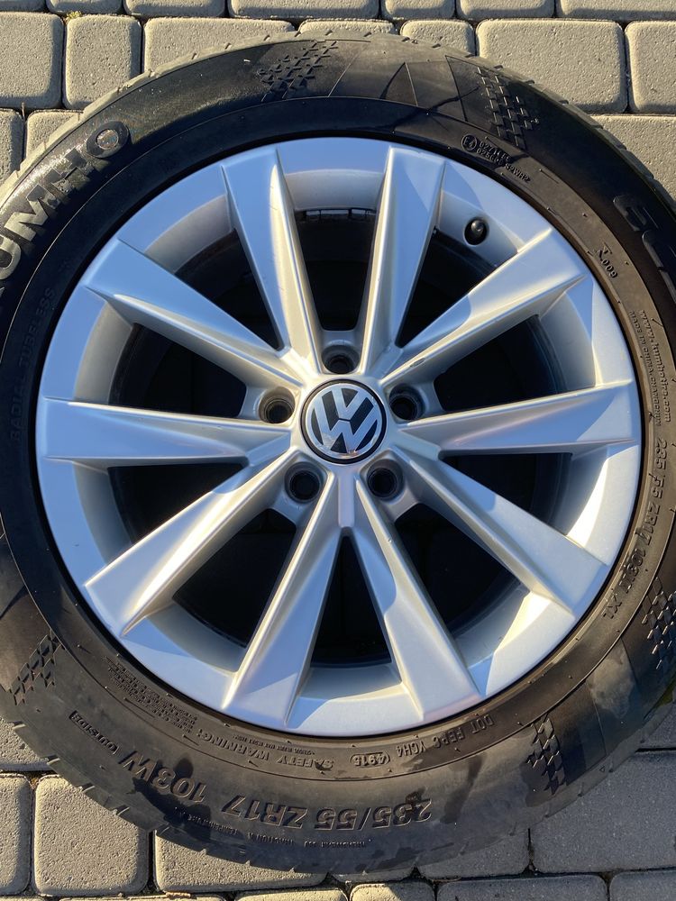 Alufelgi 5x112 17 cali Vw Tiguan Phateon Caravelle 235/55/17