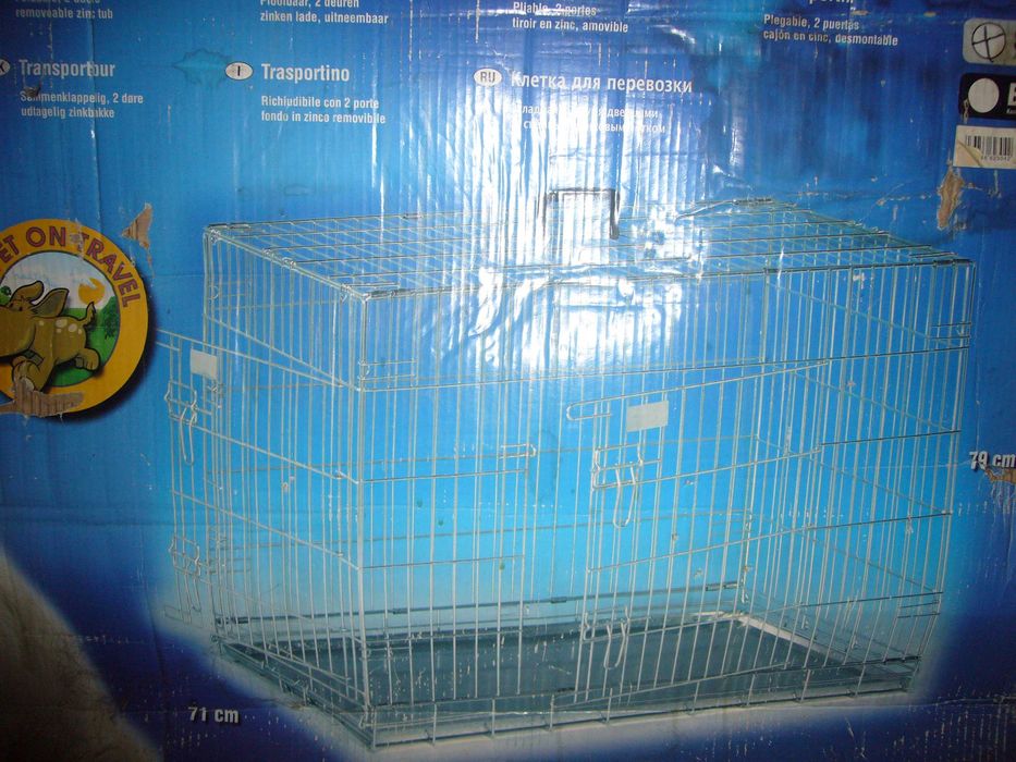 Клетка Nobby 109/71/79  для транспортировки больших собак