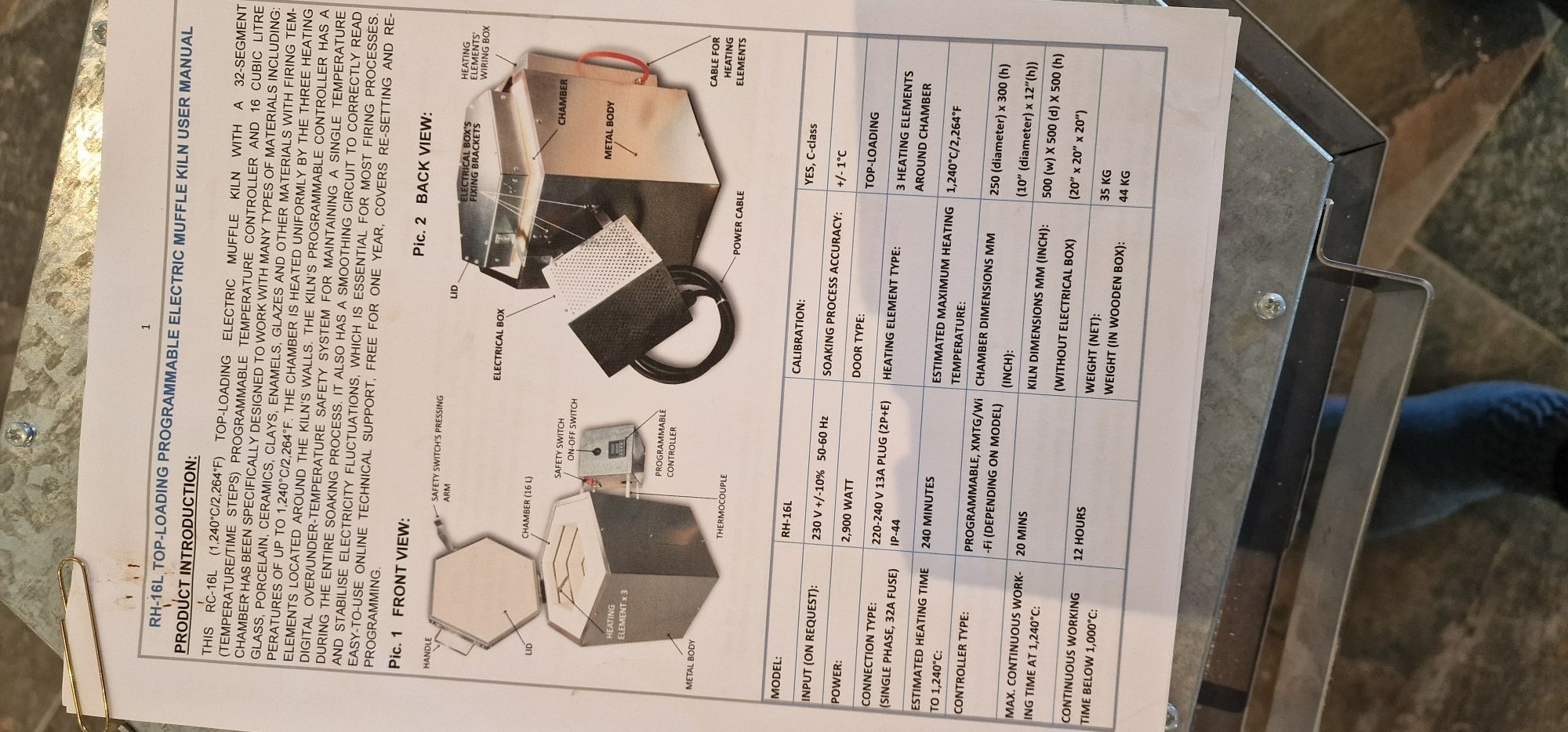 Forno de cerâmica
