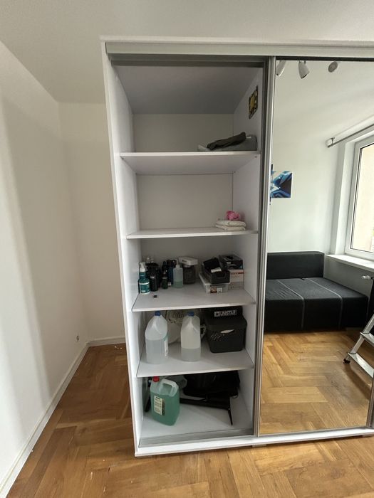 Szafa przesuwna biała