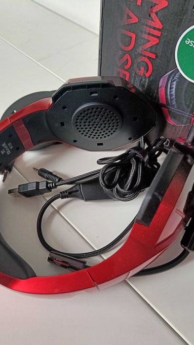 Słuchawki z mikrofonem bez poduszek dla graczy Needone K19 Ps4 Ps5