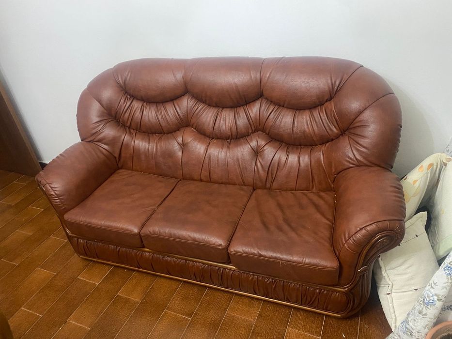 Sofá 3 lugares e cama