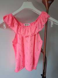 H&M bluzka dziewczęca flamingi 110/116
