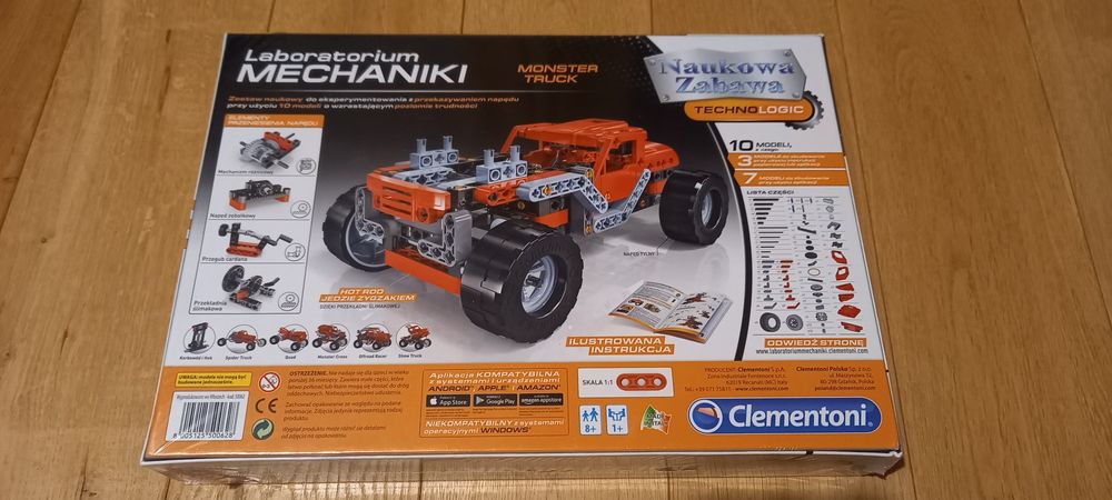 Zestaw naukowy - Laboratorium mechaniki, Clementoni