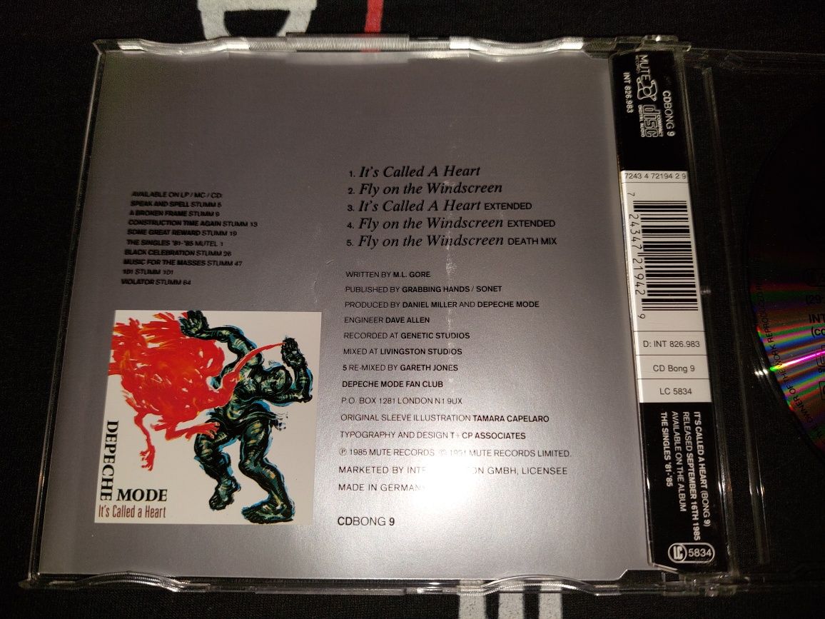 Depeche Mode It's Called A Heart CD 1996 Germany