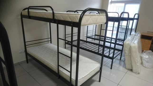 Двухъярусные металлические кровати ( цена без матрасов)