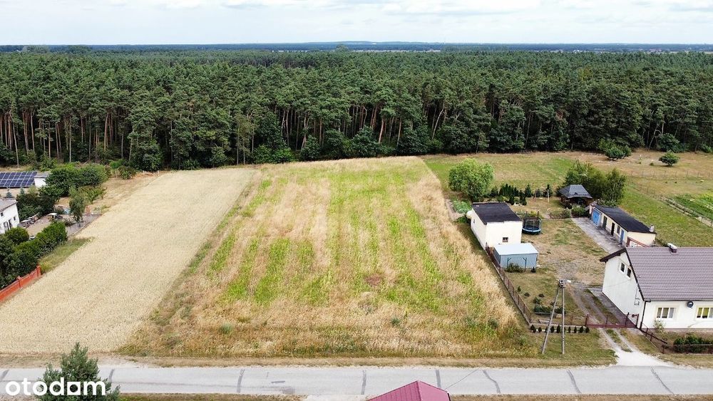 Piękna działka pod lasem z warunkami zabudowy - Łagiewniki 1060m2