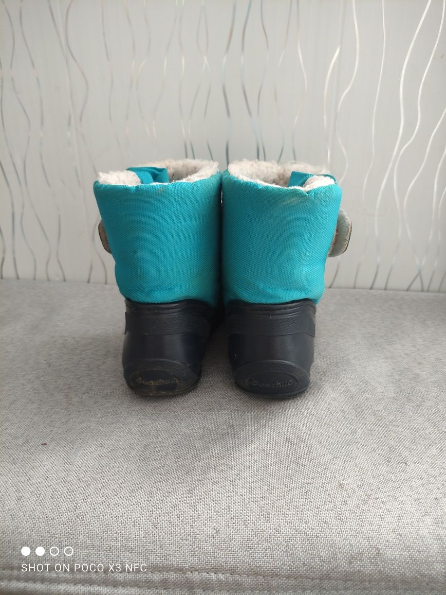 Śniegowce buty zimowe chłopięce 27