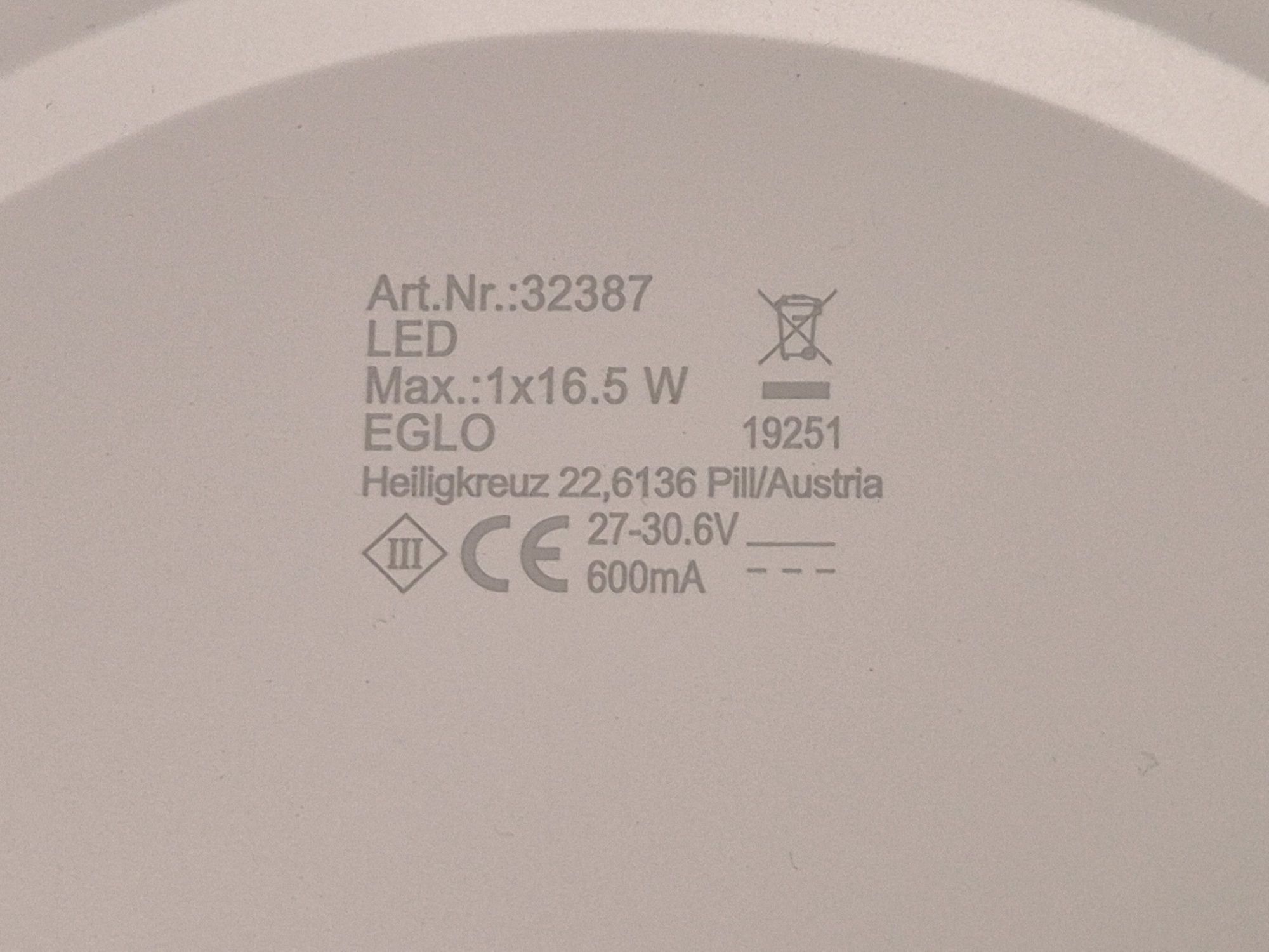 4x focos de encastrar redondos LED