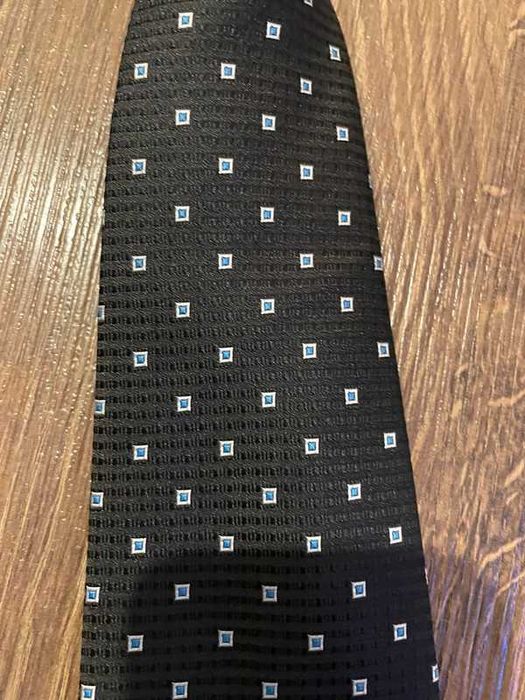 Krawat męski granatowy