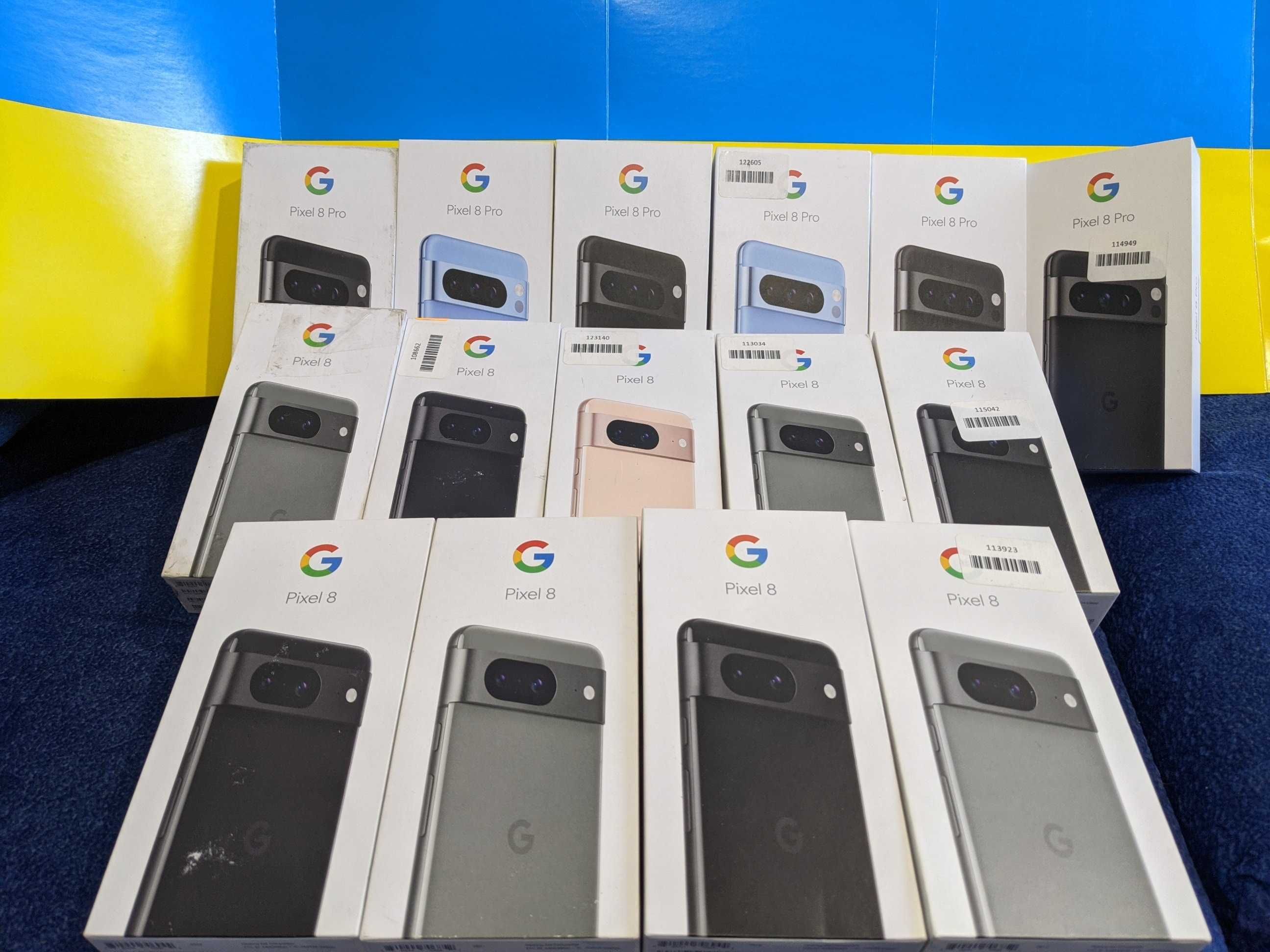 Google Pixel 8a/8/Pro 128/256/512  ОРИГІНАЛ, NEVERLOCK