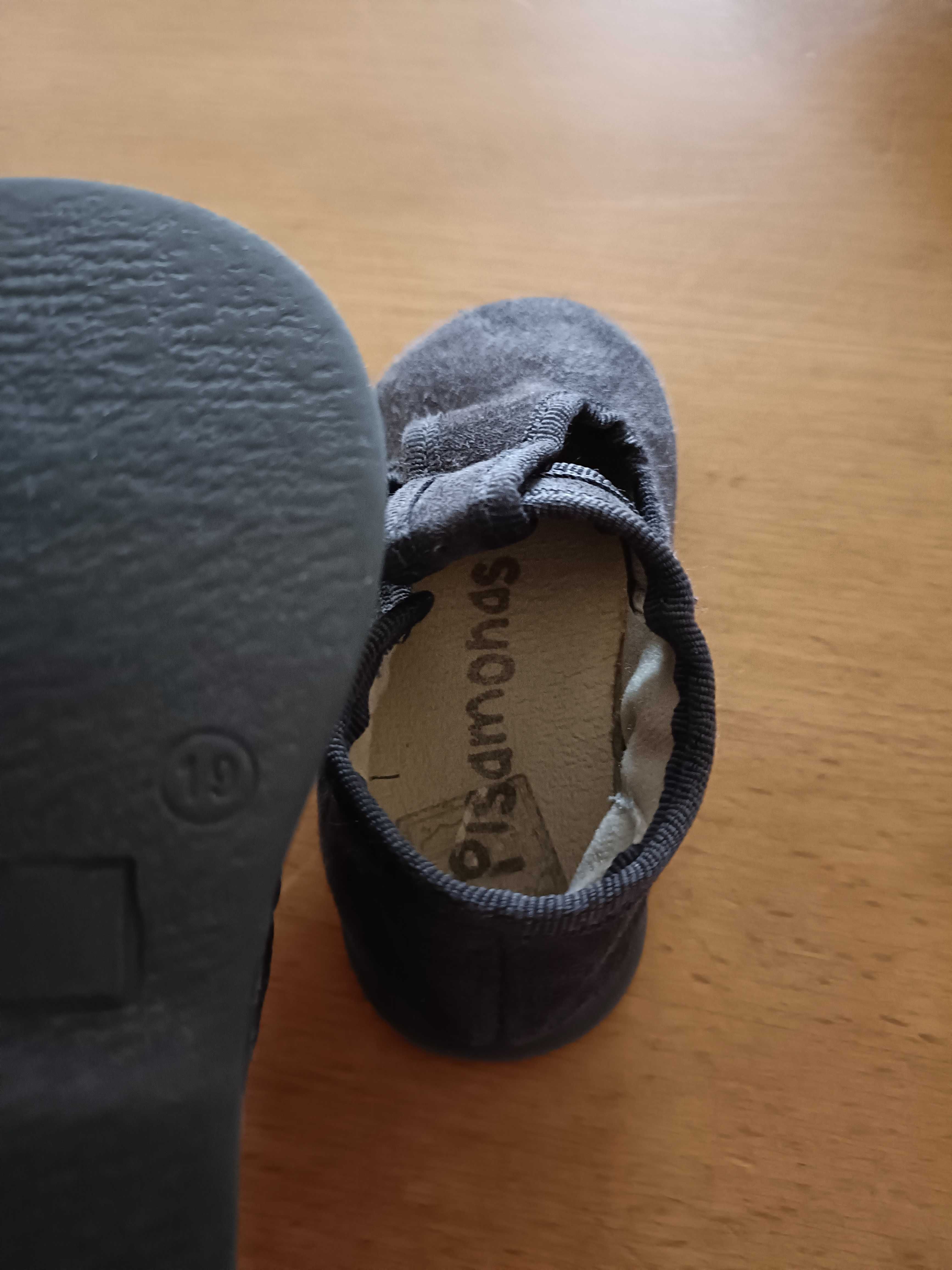 Sapatos de criança azuis