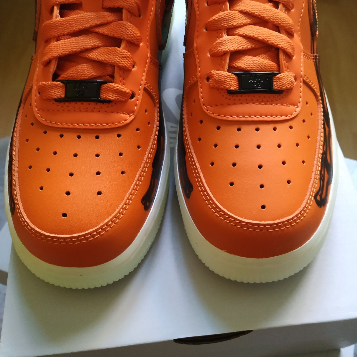 Buty Nike Air Force 1 `07 Skeleton Orange EU 37.5 US 5