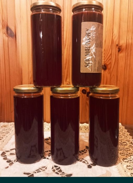 5*500 ml soku Malinowego, + prezent gratis