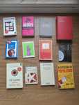 Livros para venda, individualmente ou em bloco