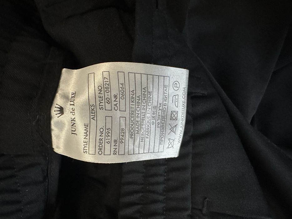 Брюки чоловічі нові junk de luxe тонка шерсть , розмір 48