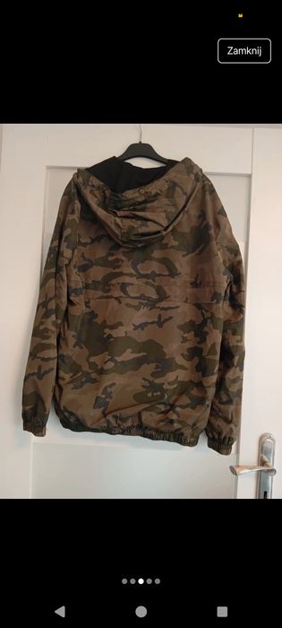 Kurtka wiatrówka męska lekka przeciwdeszczowa