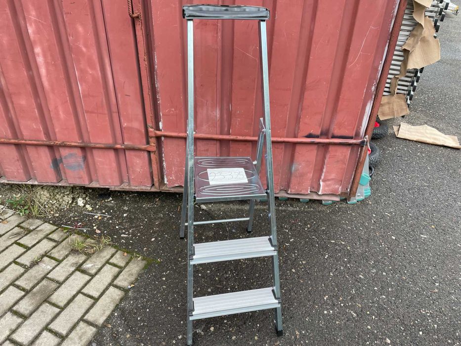 Drabina domowa jednostronna 1x3 HIGHER 3 stopnie - II Gatunek Outlet