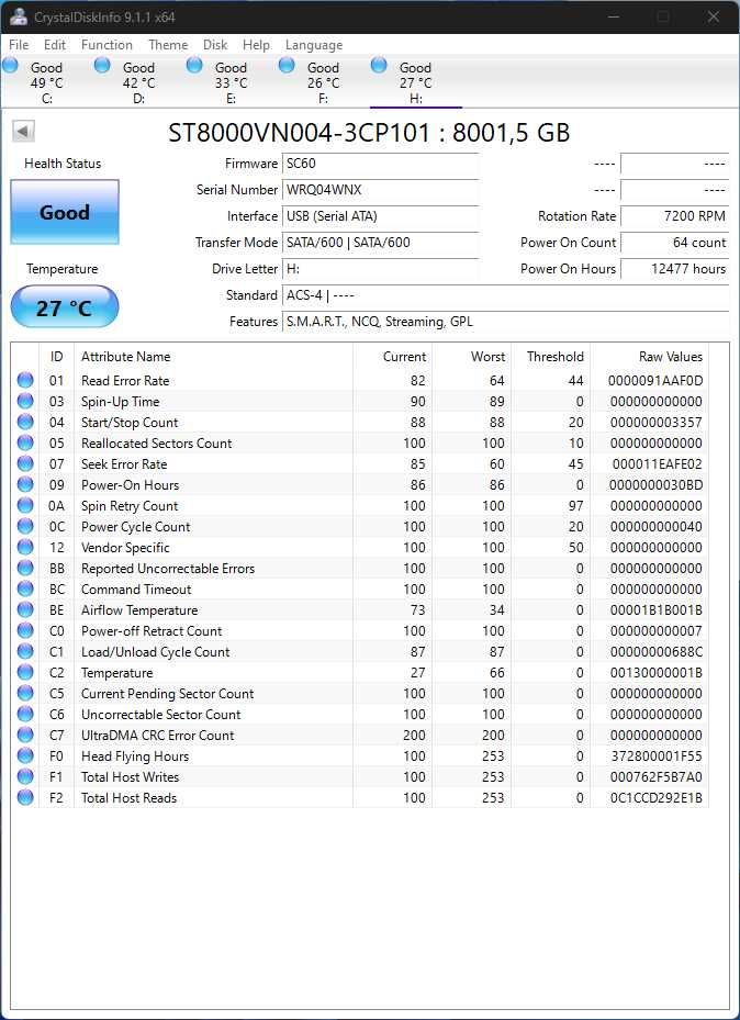 Discos 8TB Seagate Ironwolf NAS