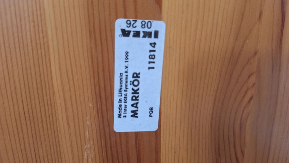 Stół do jadalni Ikea lite drewno