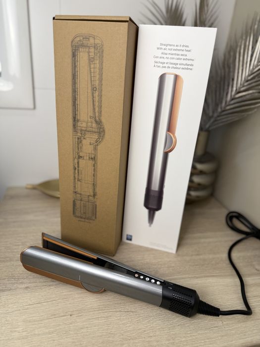Dyson Airstrait HT-01 Nickel/Copper — стайлер утюжок фен для волосся